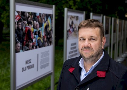Mariusz Bartkowicz, Prezes Zarządu i Redaktor Naczelny Radia Kraków: Wystawa przypomina nam o świecie, w którym ukraińscy sportowcy starają się żyć normalnie 