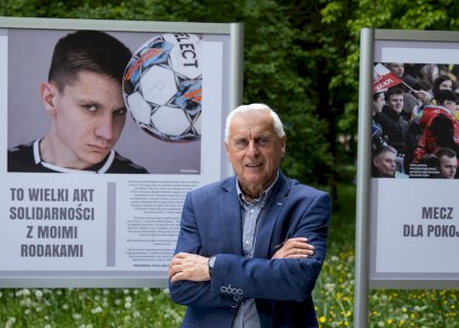 Kazimierz Kmiecik, piłkarz i trener piłkarski: Apeluję do ukraińskich sportowców, by walczyli dalej o swoje państwo